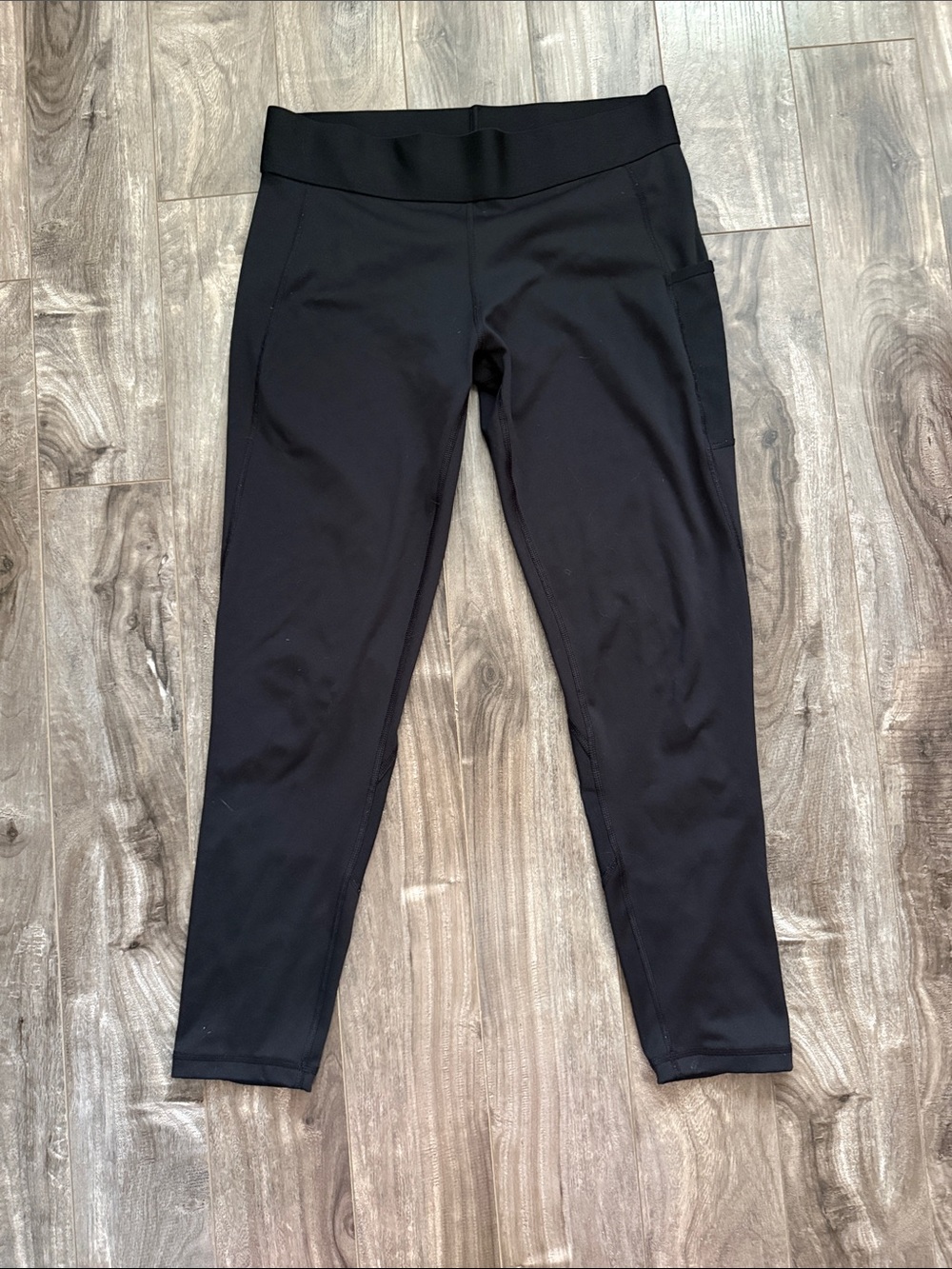 adidas Black-Pocket Leggings